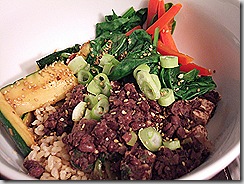 brown rice bowl